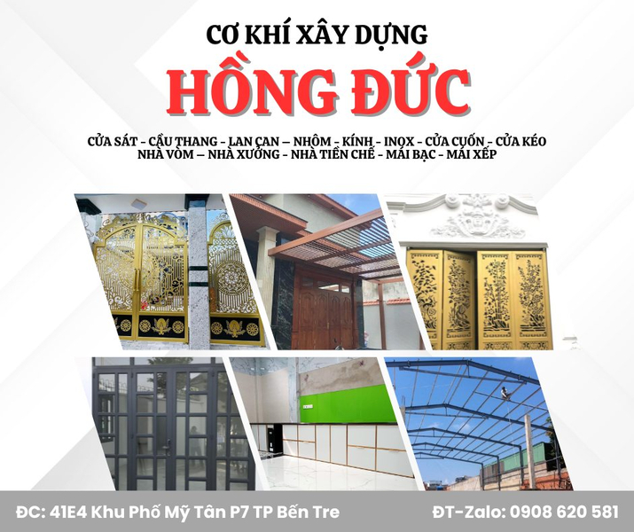 Cover photo of Cửa sắt Hồng Đức